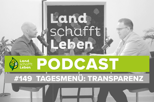 Hannes Royer und Ulrich Herzog im Podcast-Studio von Land schafft Leben | © Land schafft Leben