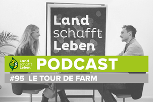 Maria Fanninger und Andreas Mader im Podcast-Studio von Land schafft Leben | © Land schafft Leben