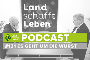 Hannes Royer und Rudolf Berger im Podcast-Studio von Land schafft Leben | © Land schafft Leben