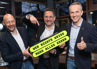 Hannes Royer, Alois Rainer, Manuel Hofer | © Land schafft Leben