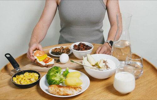 Essen und Sport | © Land schafft Leben ausgewogene Sport-Mahlzeit | © Land schafft Leben