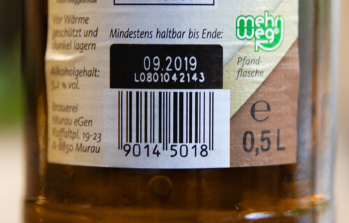 Bierflaschen-Etikett | © Land schafft Leben