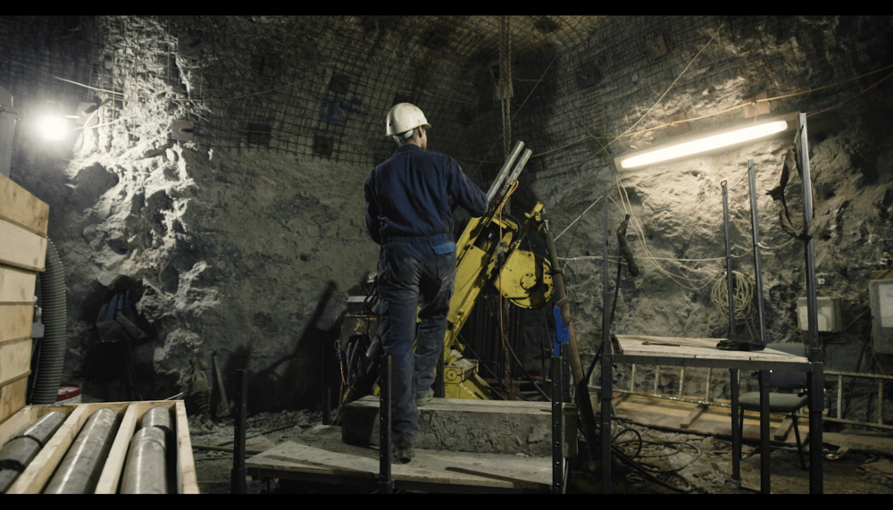 Arbeiter bei Salzprobebohrung | © Salinen Austria AG 