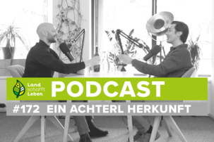 Armin Tement und Hannes Royer im Podcast-Studio von Land schafft Leben | © Land schafft Leben