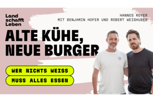 Benjamin Hofer und Rober Weishuber | © Land schafft Leben