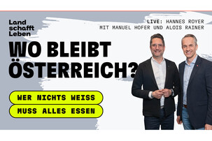 Alois Rainer, Manuel Hofer | © Land schafft Leben