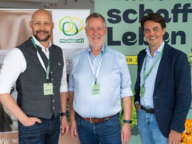 Hannes Royer, Wilhelm Windisch, Lukas Hader | © Land schafft Leben